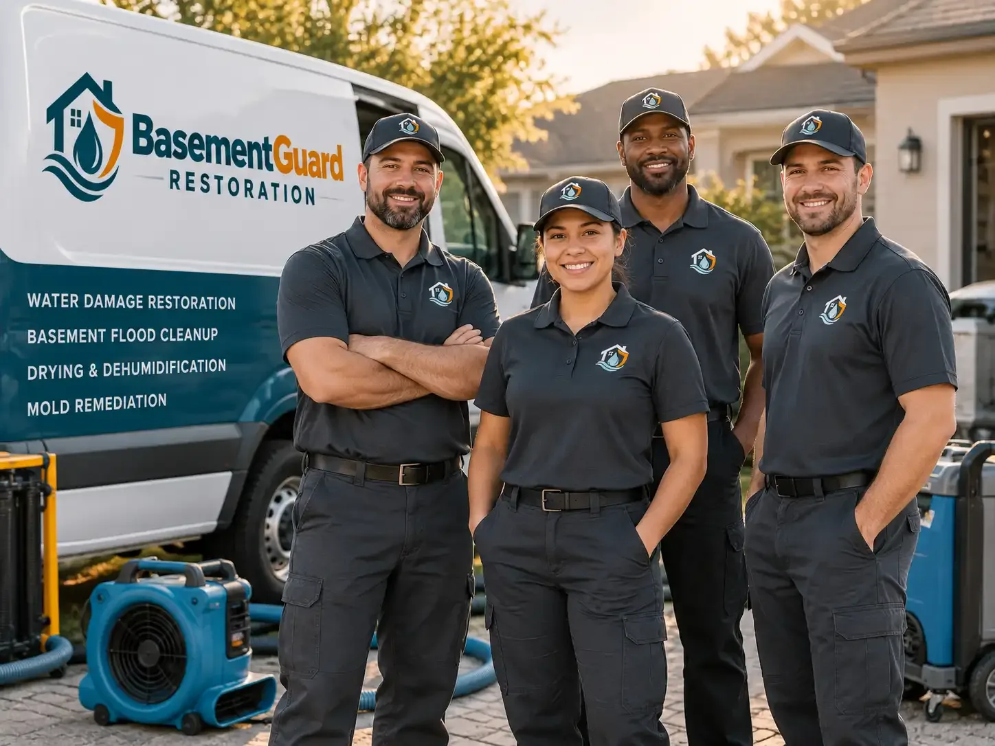 Basement Water Damage Restoration company in Sidney, IL